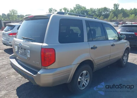 2004 Honda Pilot Exl из США, поврежденный, VIN 2HKYF18574H554278